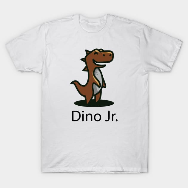 Dino Jr Cute Funny Little Dinosour T-Shirt by ActivLife